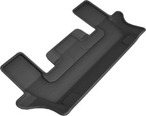 3D MAXpider - 3D MAXpider Custom Fit KAGU Floor Mat (BLACK) Compatible with FORD EXPLORER 2020-2023 - Third Row
