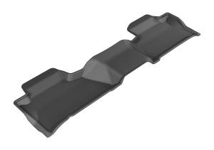 3D MAXpider - 3D MAXpider KAGU Floor Mat (BLACK) compatible with CHEVROLET/GMC SUBURBAN/YUKON XL 2015-2020 - Second Row