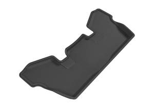 3D MAXpider - 3D MAXpider KAGU Floor Mat (BLACK) compatible with HONDA PILOT 7 PASSENGER 2016-2022 - Third Row
