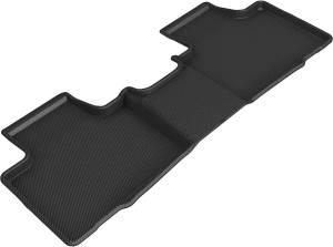 3D MAXpider - 3D MAXpider KAGU Floor Mat (BLACK) compatible with TOYOTA HIGHLANDER 2020-2024 - Second Row