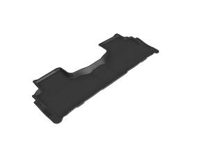 3D MAXpider - 3D MAXpider KAGU Floor Mat (BLACK) compatible with GMC/CHEVROLET YUKON/YUKON XL/TAHOE/SUBURBAN 2021-2024 - Second Row