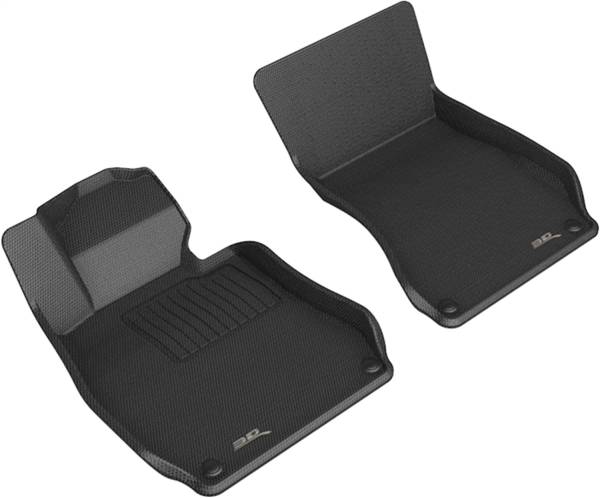 3D MAXpider - 3D MAXpider KAGU Floor Mat (BLACK) compatible with MERCEDES-BENZ S-CLASS (V223) 2021-2024 - Front Row