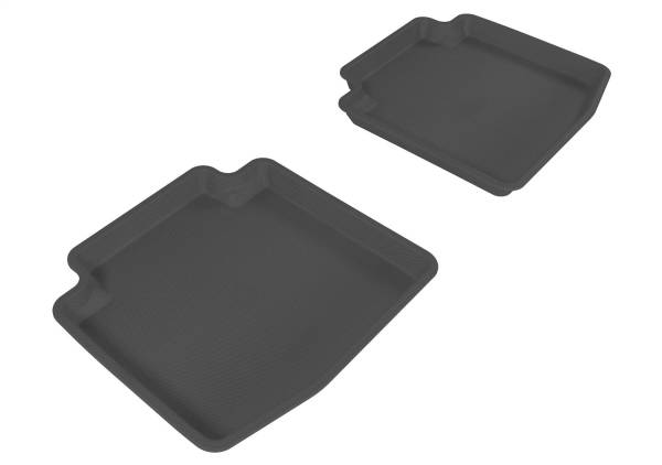 3D MAXpider - 3D MAXpider KAGU Floor Mat (BLACK) compatible with BUICK LACROSSE 2005-2009 - Second Row