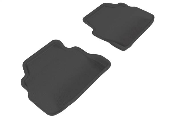 3D MAXpider - 3D MAXpider KAGU Floor Mat (BLACK) compatible with BMW 3 SERIES COUPE (E92) RWD 2007-2013 - Second Row
