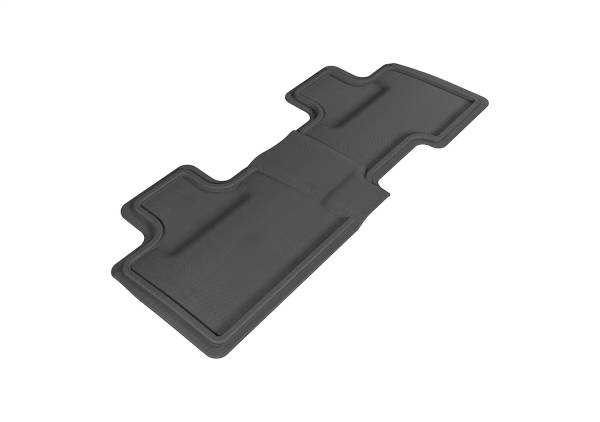 3D MAXpider - 3D MAXpider KAGU Floor Mat (BLACK) compatible with FORD EDGE 2007-2014 - Second Row