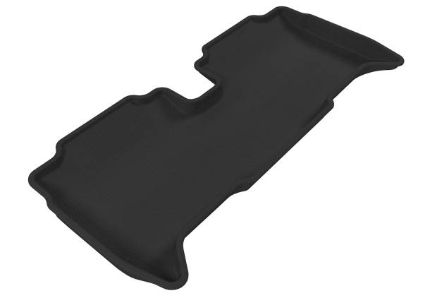 3D MAXpider - 3D MAXpider KAGU Floor Mat (BLACK) compatible with TOYOTA YARIS SEDAN 2007-2011 - Second Row