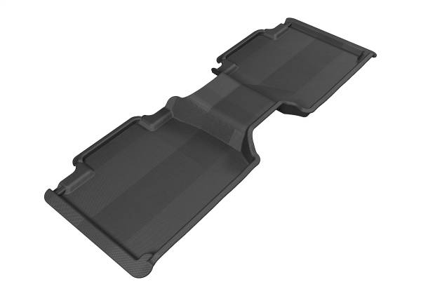3D MAXpider - 3D MAXpider KAGU Floor Mat (BLACK) compatible with TOYOTA TACOMA ACCESS CAB 2005-2011 - Second Row