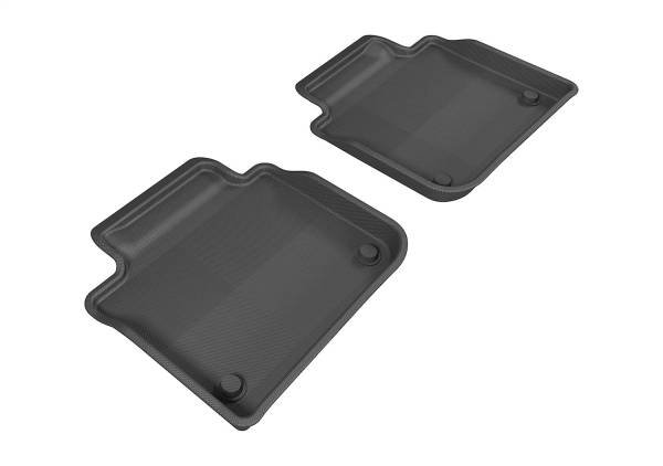 3D MAXpider - 3D MAXpider KAGU Floor Mat (BLACK) compatible with LEXUS GS/GS HYBRID 2013-2020 - Second Row
