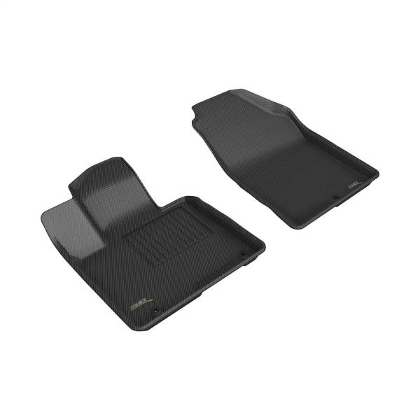 3D MAXpider - 3D MAXpider KAGU Floor Mat (BLACK) compatible with HYUNDAI TUCSON 2022-2024 - Front Row