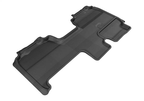 3D MAXpider - 3D MAXpider KAGU Floor Mat (BLACK) compatible with FORD F-150 SUPERCAB 2009-2014 - Second Row