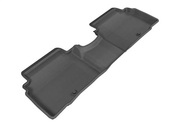 3D MAXpider - 3D MAXpider KAGU Floor Mat (BLACK) compatible with KIA SPORTAGE 2011-2016 - Second Row