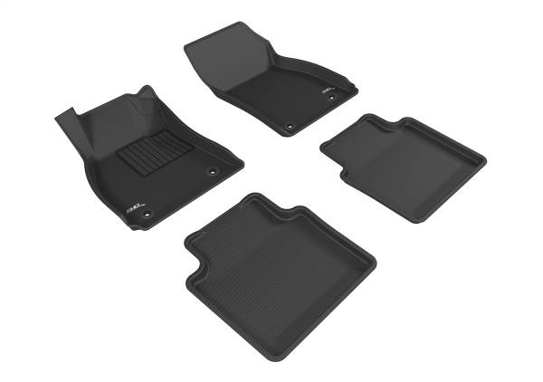 3D MAXpider - 3D MAXpider KAGU Floor Mat (BLACK) compatible with BUICK LACROSSE 2010-2016 - Full Set