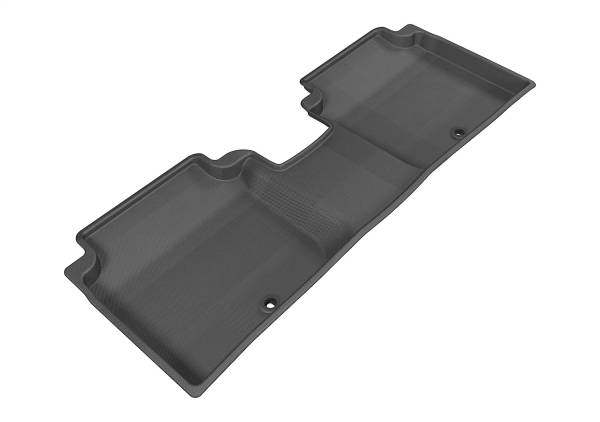 3D MAXpider - 3D MAXpider KAGU Floor Mat (BLACK) compatible with HYUNDAI ELANTRA SEDAN/COUPE 2014-2016 - Second Row