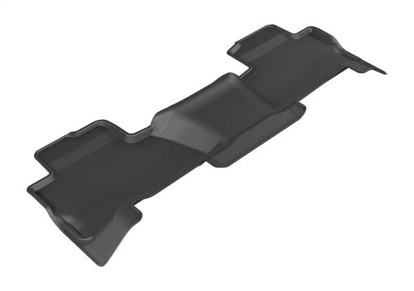 3D MAXpider - 3D MAXpider KAGU Floor Mat (BLACK) compatible with CHEVROLET/GMC TAHOE/YUKON 2015-2020 - Second Row