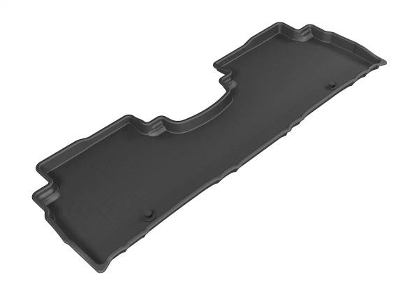 3D MAXpider - 3D MAXpider KAGU Floor Mat (BLACK) compatible with KIA SORENTO 2016-2020 - Second Row