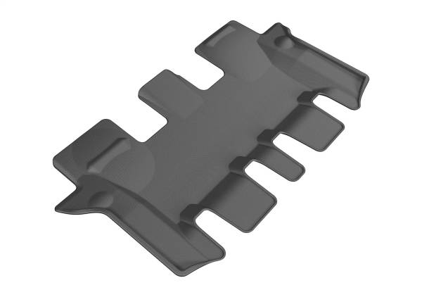 3D MAXpider - 3D MAXpider KAGU Floor Mat (BLACK) compatible with KIA SORENTO 7-SEAT 2016-2020 - Third Row