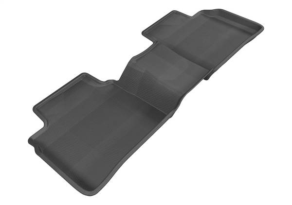 3D MAXpider - 3D MAXpider KAGU Floor Mat (BLACK) compatible with NISSAN ALTIMA SEDAN 2013-2018 - Second Row