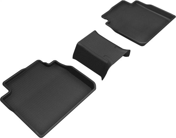 3D MAXpider - 3D MAXpider KAGU Floor Mat (BLACK) compatible with TOYOTA/LEXUS AVALON/ES 2019-2024 - Second Row