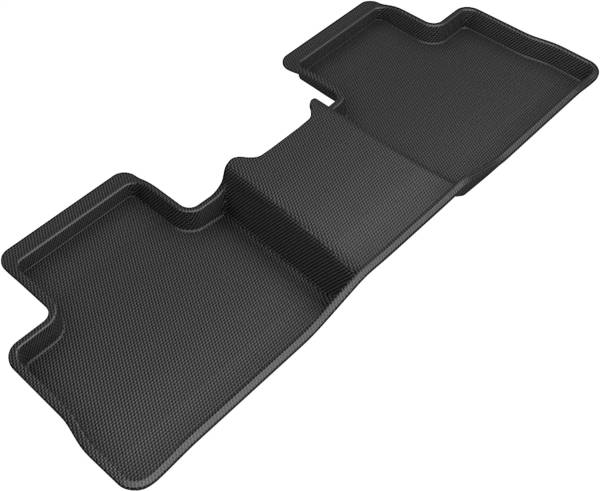 3D MAXpider - 3D MAXpider KAGU Floor Mat (BLACK) compatible with TOYOTA RAV4 GASOLINE 2019-2024 - Second Row