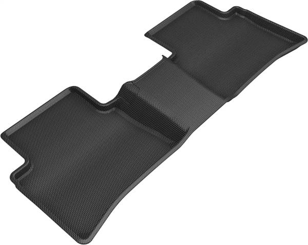 3D MAXpider - 3D MAXpider KAGU Floor Mat (BLACK) compatible with TOYOTA COROLLA SEDAN 2020-2024 - Second Row