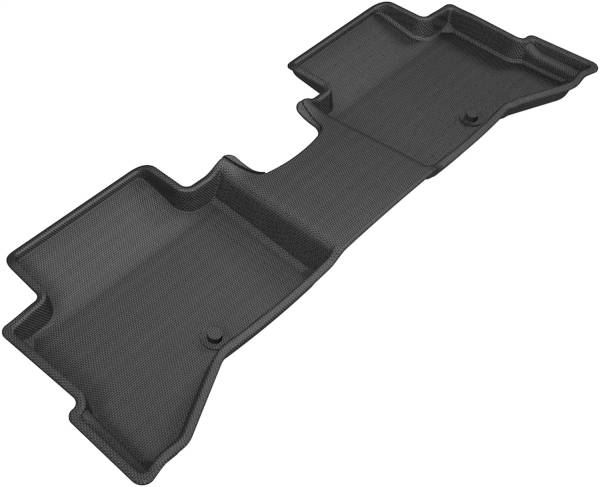 3D MAXpider - 3D MAXpider KAGU Floor Mat (BLACK) compatible with KIA NIRO 2017-2022 - Second Row
