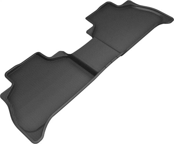 3D MAXpider - 3D MAXpider KAGU Floor Mat (BLACK) compatible with BMW X5 (G05) 2019-2024 - Second Row