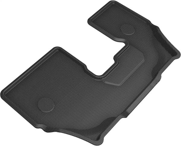 3D MAXpider - 3D MAXpider KAGU Floor Mat (BLACK) compatible with BMW X7 (G07) 7-PASSENGER 2019-2024 - Third Row