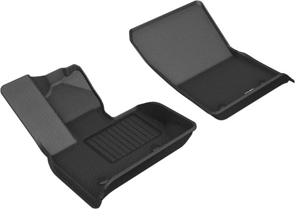 3D MAXpider - 3D MAXpider KAGU Floor Mat (BLACK) compatible with MERCEDES-BENZ G-CLASS/AMG G63 (W463) 2019-2023 - Front Row