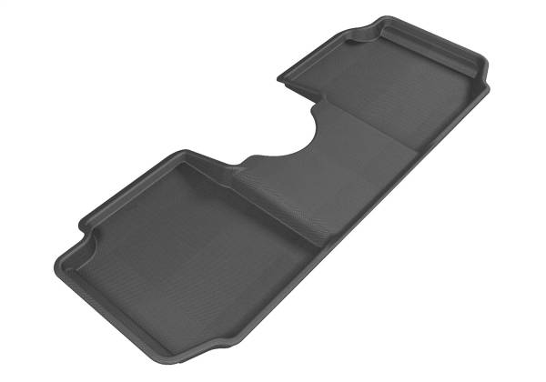 3D MAXpider - 3D MAXpider KAGU Floor Mat (BLACK) compatible with FIAT 500L 2014-2020 - Second Row