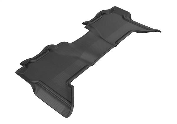 3D MAXpider - 3D MAXpider KAGU Floor Mat (BLACK) compatible with NISSAN PATHFINDER/XTERRA 2005-2015 - Second Row