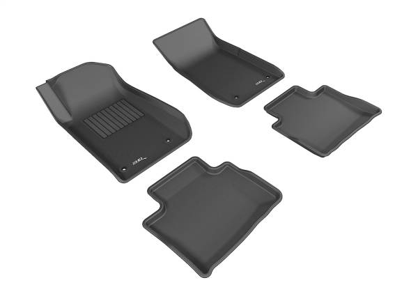 3D MAXpider - 3D MAXpider KAGU Floor Mat (BLACK) compatible with CHEVROLET SS 2014-2017 - Full Set