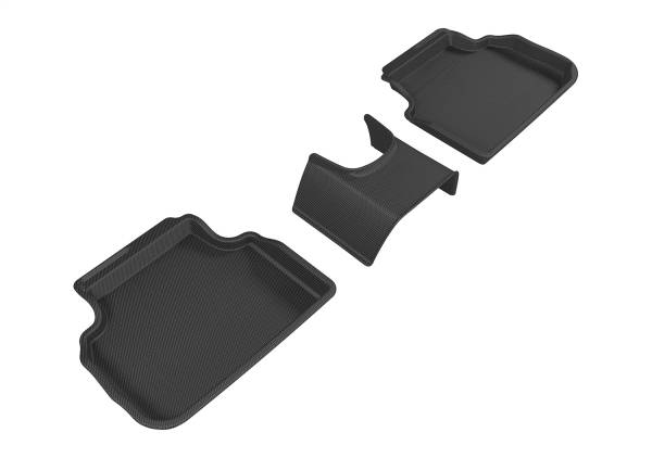 3D MAXpider - 3D MAXpider KAGU Floor Mat (BLACK) compatible with MINI CLUBMAN/S/JCW (F54) 2016-2024 - Second Row