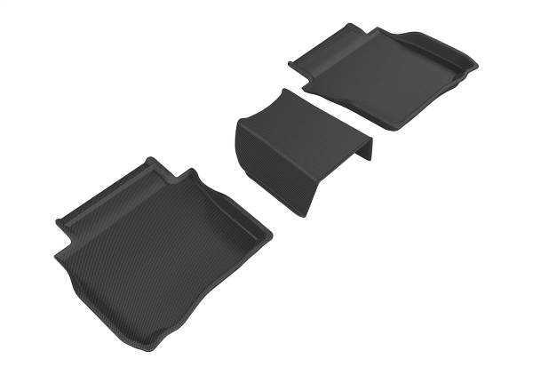 3D MAXpider - 3D MAXpider KAGU Floor Mat (BLACK) compatible with BUICK LACROSSE 2017-2019 - Second Row