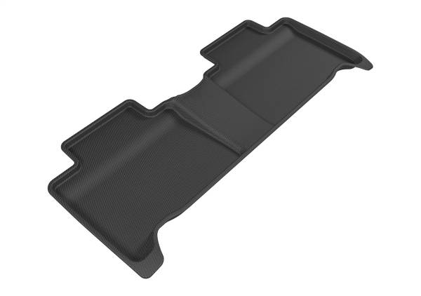 3D MAXpider - 3D MAXpider KAGU Floor Mat (BLACK) compatible with TOYOTA RAV4 HYBRID 2016-2018 - Second Row