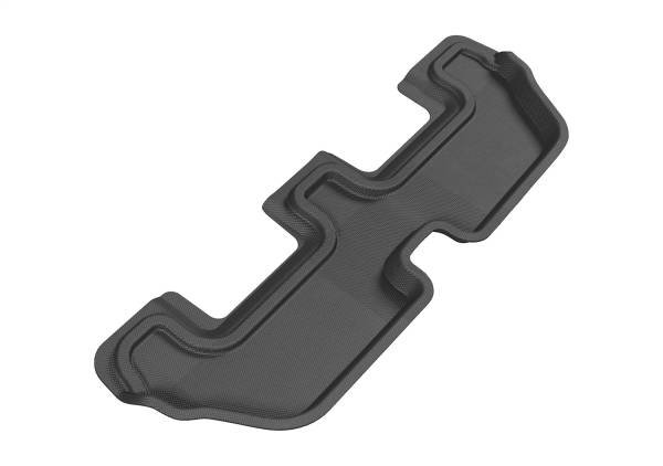 3D MAXpider - 3D MAXpider KAGU Floor Mat (BLACK) compatible with LAND ROVER LR4 2009-2016 - Third Row