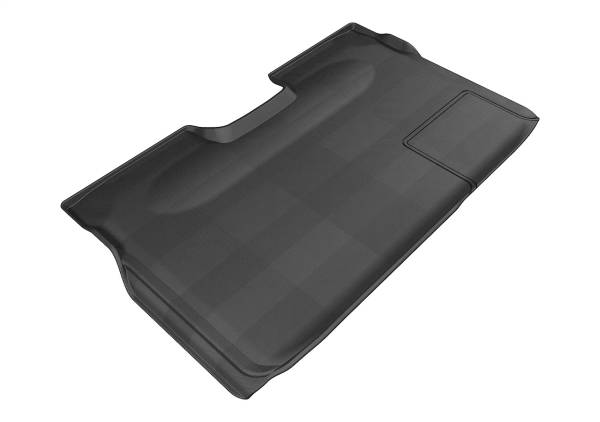 3D MAXpider - 3D MAXpider KAGU Floor Mat (BLACK) compatible with FORD F-150 SUPERCREW 2009-2014 - Second Row