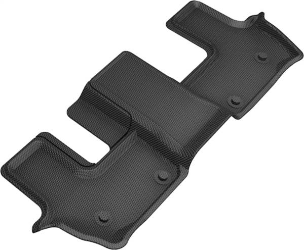 3D MAXpider - 3D MAXpider KAGU Floor Mat (BLACK) compatible with MERCEDES-BENZ GLS-CLASS/AMG GLS63 2021-2024 - Third Row