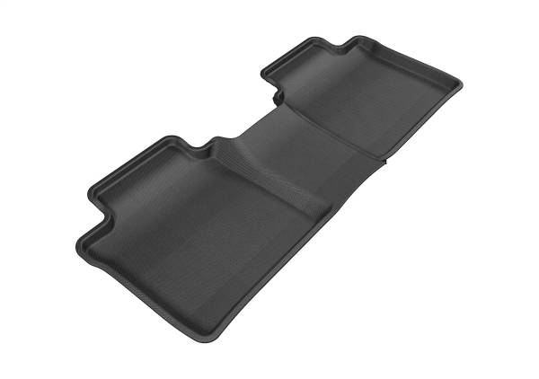 3D MAXpider - 3D MAXpider KAGU Floor Mat (BLACK) compatible with TOYOTA/LEXUS CAMRY/ES350 2007-2012 - Second Row