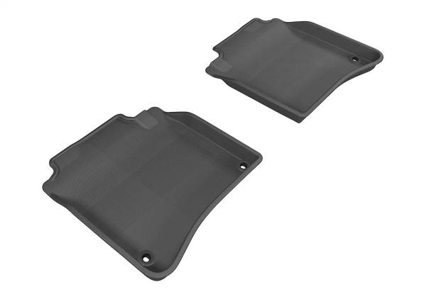 3D MAXpider - 3D MAXpider KAGU Floor Mat (BLACK) compatible with MERCEDES-BENZ S-CLASS/S63/S65 AMG SEDAN 2014-2020 - Second Row