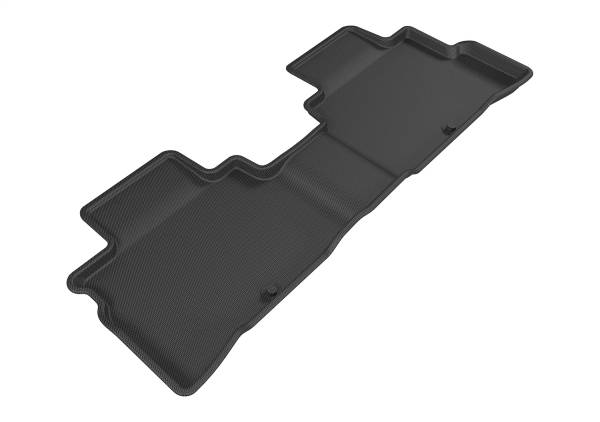 3D MAXpider - 3D MAXpider KAGU Floor Mat (BLACK) compatible with NISSAN MURANO 2015-2018 - Second Row