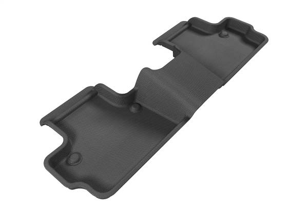 3D MAXpider - 3D MAXpider KAGU Floor Mat (BLACK) compatible with VOLVO C30 2007-2013 - Second Row