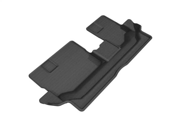 3D MAXpider - 3D MAXpider KAGU Floor Mat (BLACK) compatible with VOLKSWAGEN TIGUAN 2018-2024 - Third Row