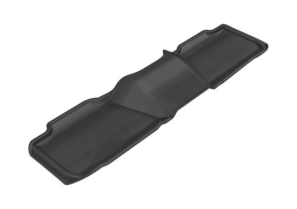 3D MAXpider - 3D MAXpider KAGU Floor Mat (BLACK) compatible with CHEVROLET/GMC SUBURBAN/TAHOE/YUKON 2007-2014 - Second Row
