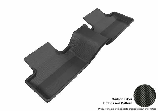 3D MAXpider - 3D MAXpider KAGU Floor Mat (BLACK) compatible with LAND ROVER RANGE ROVER EVOQUE 2012-2013 - Second Row