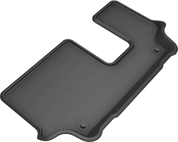 3D MAXpider - 3D MAXpider KAGU Floor Mat (BLACK) compatible with MERCEDES-BENZ GLE-CLASS 7-SEAT SUV/COUPE 2020-2024 - Third Row