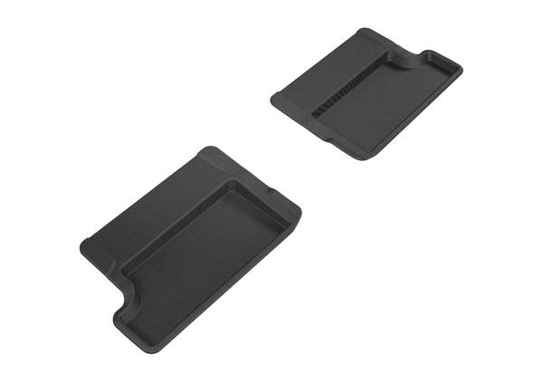 3D MAXpider - 3D MAXpider KAGU Floor Mat (BLACK) compatible with AUDI TT (FV/8S)/TT RS (FV/8S) 2016-2023 - Second Row