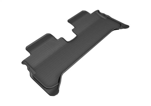 3D MAXpider - 3D MAXpider KAGU Floor Mat (BLACK) compatible with CHEVROLET BOLT EV 2017-2023 - Second Row