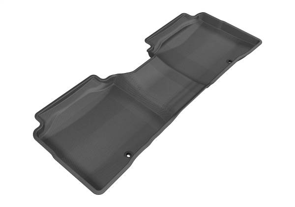 3D MAXpider - 3D MAXpider KAGU Floor Mat (BLACK) compatible with KIA OPTIMA 2011-2015 - Second Row