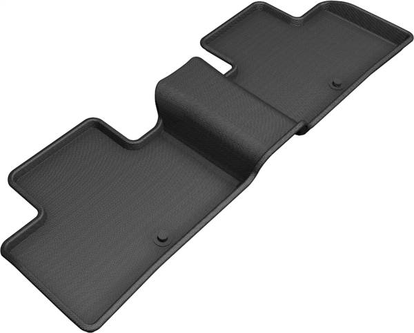 3D MAXpider - 3D MAXpider KAGU Floor Mat (BLACK) compatible with INFINITI QX50/QX55 2019-2024 - Second Row