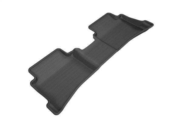 3D MAXpider - 3D MAXpider KAGU Floor Mat (BLACK) compatible with HYUNDAI ACCENT SEDAN 2018-2022 - Second Row